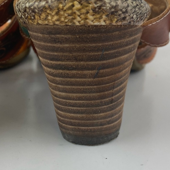 Italmoda Slip on Heel Sandals Made in Italy Sz 38 - Picture 7 of 8